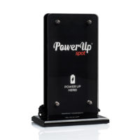 Power Up Spot® Table Top Professional Charger with Custom Printing