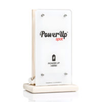 Power Up Spot® Επιτραπέζιος Φορτιστής για Καφετέριες, Μπαρ, Εστιατόρια, Ξενοδοχεία κλπ με Λογότυπο Power Up Spot® Επιτραπέζιος Φορτιστής για Καφετέριες, Μπαρ, Εστιατόρια, Ξενοδοχεία κλπ με Λογότυπο