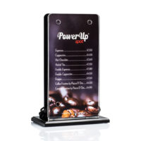 Power Up Spot® Table Top Professional Charger for Cafe, Bars, Restaurants, Hotels etc with custom Printing