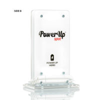 Power Up Spot® Table Top Charger with Customization for Cafe, Bars, Restaurants, Hotels etc