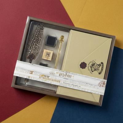 Conjunto de Papelaria para Caligrafia Harry Potter – Pack 4
