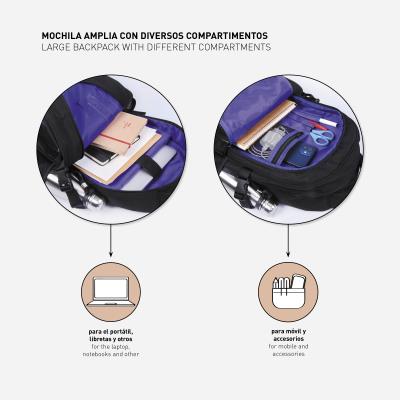 Mochila Casual Avengers Pantera Negra – Pack 6