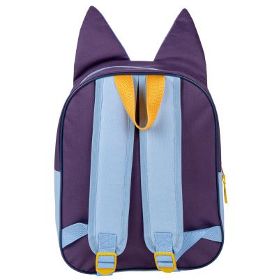 Mochila Infantil 3D Bluey com Aplicações – Pack 2