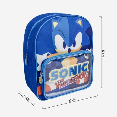 Mochila Infantil Sonic para Creche – Pack 2