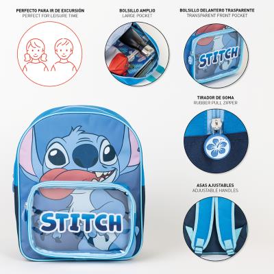 Mochila Infantil Stitch para Crianças – Pack 2