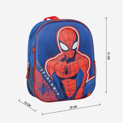 Mochila Infantil 3D Spider-Man para Escolas – Pack 2
