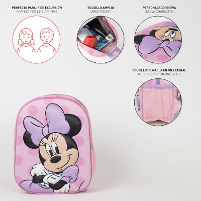 Mochila 3D Infantil Minnie Mouse – Pack 2