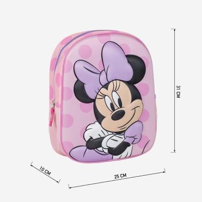 Mochila 3D Infantil Minnie Mouse – Pack 2