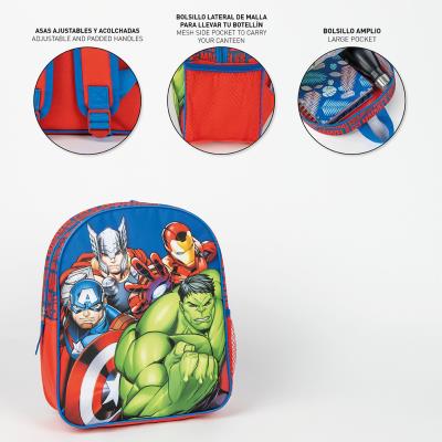 Mochila Escolar Infantil Avengers – Pack 2