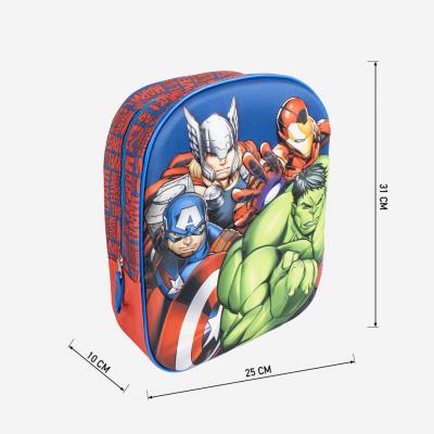 Mochila Infantil 3D Avengers – Pack 2