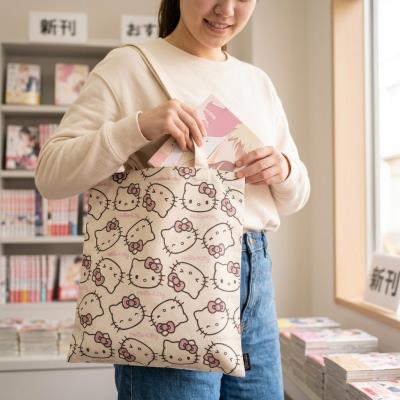 Bolsa de Compras Hello Kitty – Funcionalidade e Estilo – Pack 4