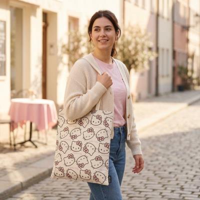Bolsa de Compras Hello Kitty – Funcionalidade e Estilo – Pack 4