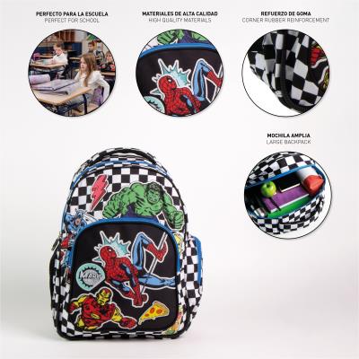Mochila Escolar Média 42 cm Avengers – Pack 2