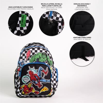 Mochila Escolar Média 42 cm Avengers – Pack 2