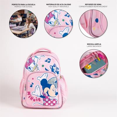 Mochila Escolar Média 42 cm Minnie Mouse – Pack 2