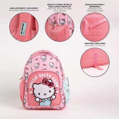 Mochila Escolar Média 42 cm Hello Kitty – Pack 2
