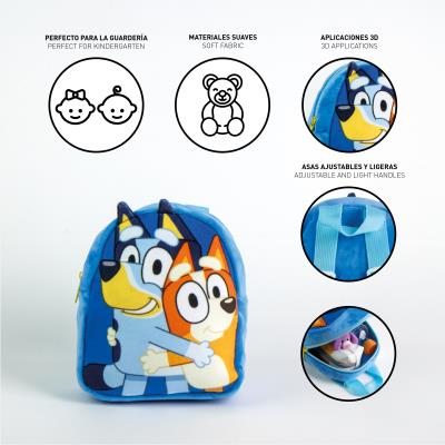 Mochila de Berçário Pelúcia Bluey – Pack 2