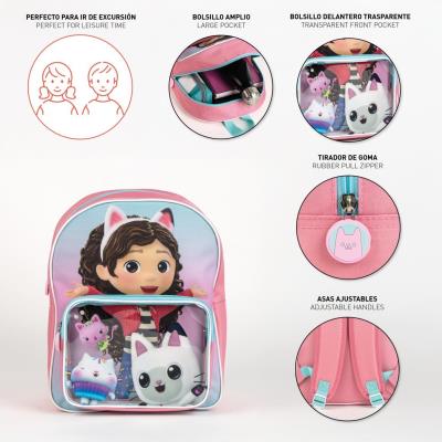 Mochila Infantil Casa de Bonecas Gabby – Pack 2