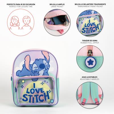 Mochila Infantil Stitch para Crianças – Pack 2