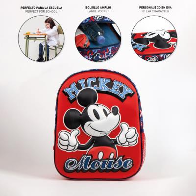 Mochila 3D Infantil Mickey Mouse – Pack 2