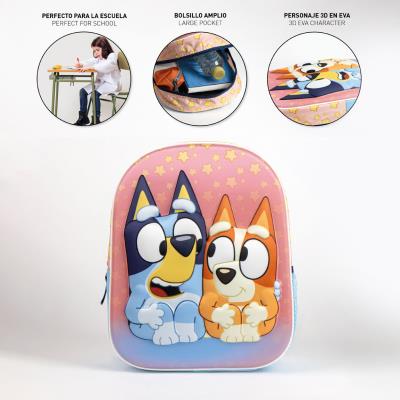Mochila Infantil 3D Bluey – Pack 2