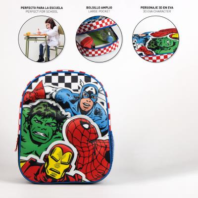 Mochila Infantil 3D Avengers – Pack 2