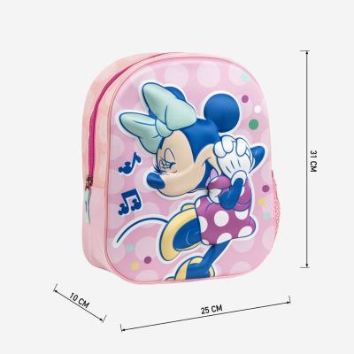 Mochila 3D Infantil Minnie Mouse – Pack 2