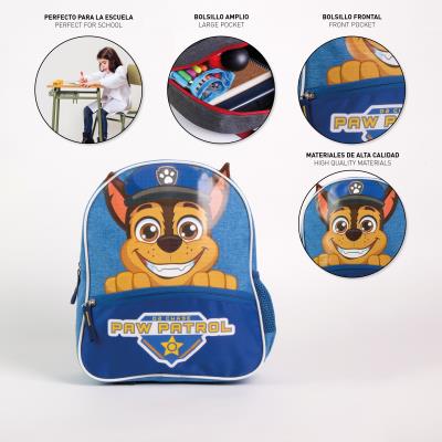 Mochila Escolar Infantil Paw Patrol – Pack 6