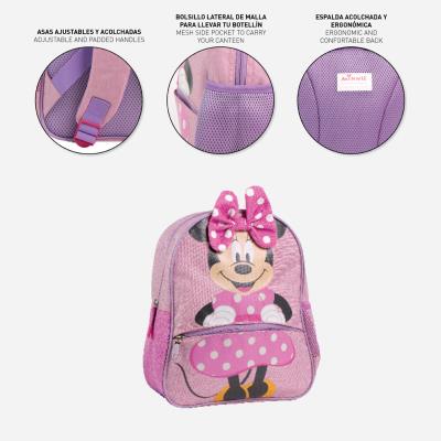 Mochila Escolar Infantil Minnie Mouse – Pack 6