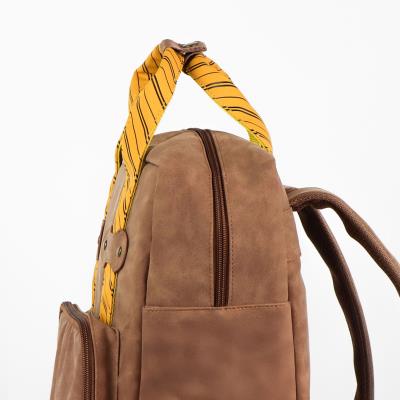 Mochila de Couro Casual Harry Potter Hufflepuff – Pack 2