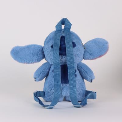 Mochila Infantil Stitch com Personagem de Pelúcia – Pack 8