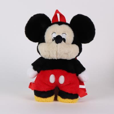 Mochila Infantil Mickey Mouse com Pelúcia – Pack 8