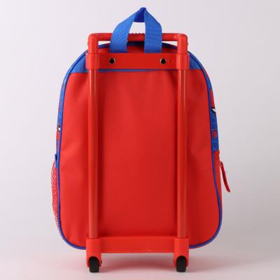 Mochila Infantil 3D Spider-Man com Carrinho – Pack 2