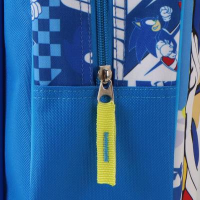 Mochila Infantil 3D Sonic com Carrinho – Pack 2