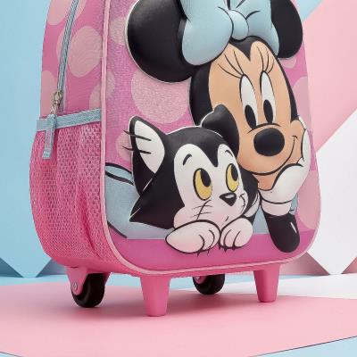Mochila Trolley 3D Infantil Minnie Mouse – Pack 2