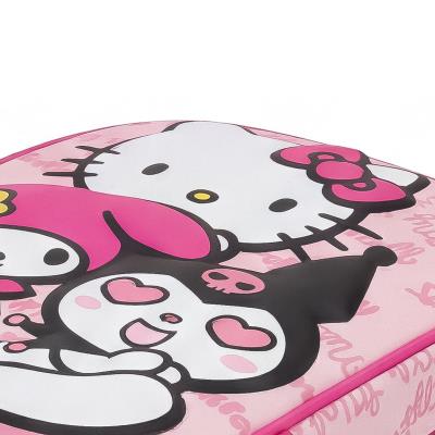 Mochila Infantil Carrinho 3D Hello Kitty – Pack 2