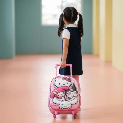 Mochila Infantil Carrinho 3D Hello Kitty – Pack 2