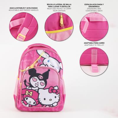 Mochila Escolar Média 42 cm Hello Kitty – Pack 2
