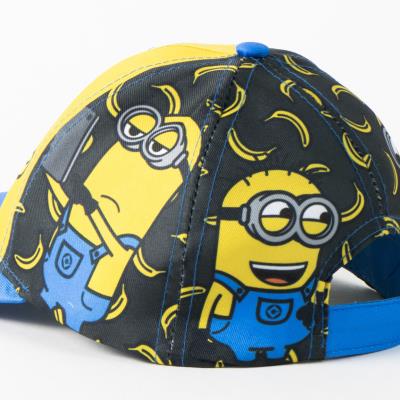 Tampa de Viseira Curvada Minions – Acessório Divertido – Pack 4