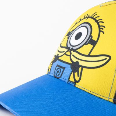 Tampa de Viseira Curvada Minions – Acessório Divertido – Pack 4