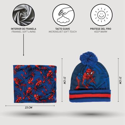 Conjunto de Snood 3 Peças Spider-Man – Pack 2