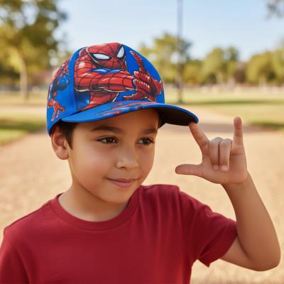 Tampa de Viseira Curvada Spider-Man – Pack 4