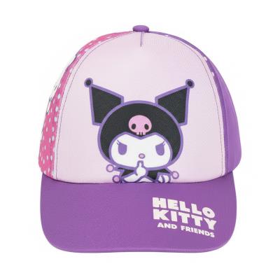 Tampa de Viseira Curvada Kuromi – Hello Kitty – Pack 4