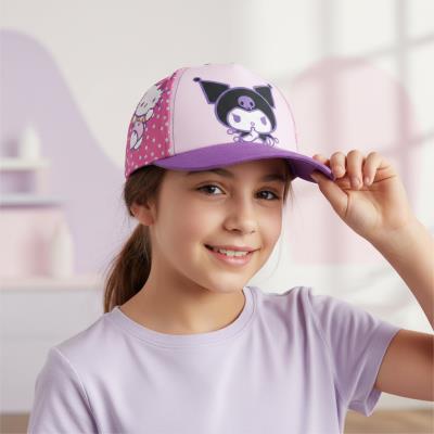 Tampa de Viseira Curvada Kuromi – Hello Kitty – Pack 4