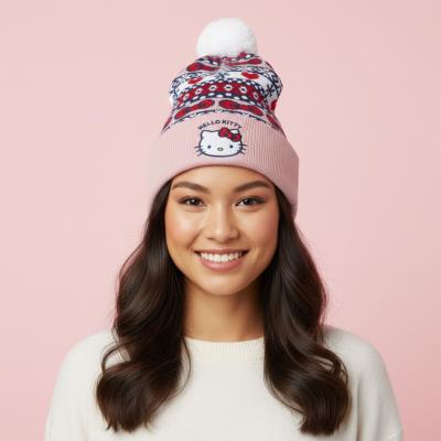 Chapéu de Malha de Natal Hello Kitty – Pack 2