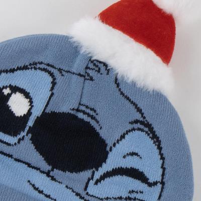 Chapéu de Malha Natal com Stitch – Pack 2