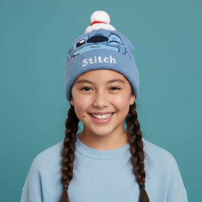 Chapéu de Malha Natal com Stitch – Pack 2
