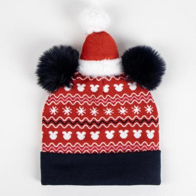 Chapéu de Malha Minnie de Natal – Pack 2