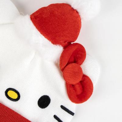 Chapéu de Malha de Natal Hello Kitty – Pack 2