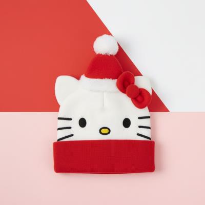 Chapéu de Malha de Natal Hello Kitty – Pack 2